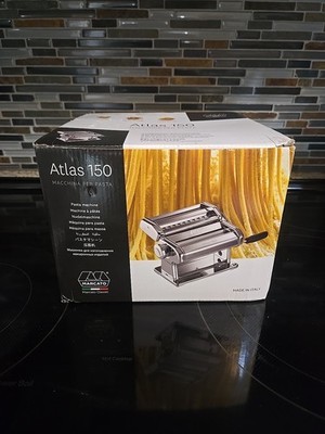 Marcato Atlas 150 Pasta Machine (Classic line) Made In Italy Noodle Maker $149