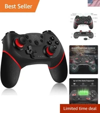 Programmable Wireless Gamepad for Nintendo Switch – High Performance Control Red
