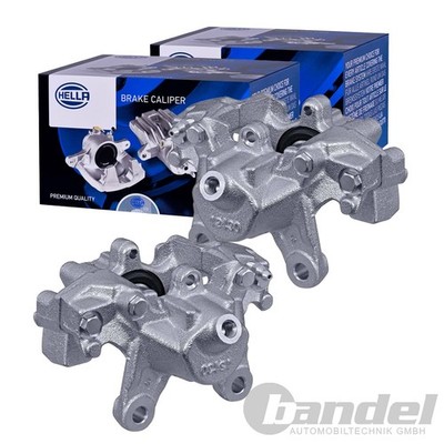 2X HELLA BREMSSATTEL HINTEN LINKS+RECHTS passend für MERCEDES C-KLASSE CLC-KLASS