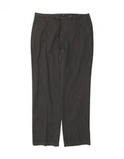 DOCKERS Womens High Waist Straight Chino Trousers US 16 2XL W34 L32 Grey BA14