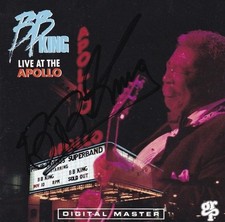 B.B. King-Signed CD Insert
