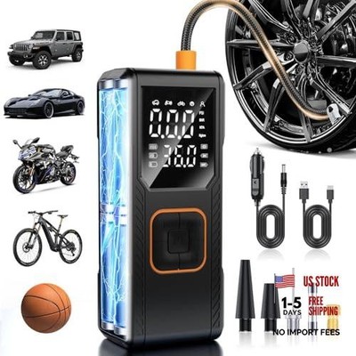 Tire Inflator Portable Air Compressor, 150PSI Cordless Air Pump For Car Tires,