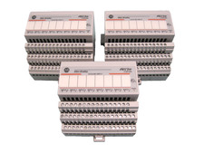 Lot (3) Allen-Bradley 1794-IE8 Flex I/O Ser B Analog Input w 1794-TB3 Base G2