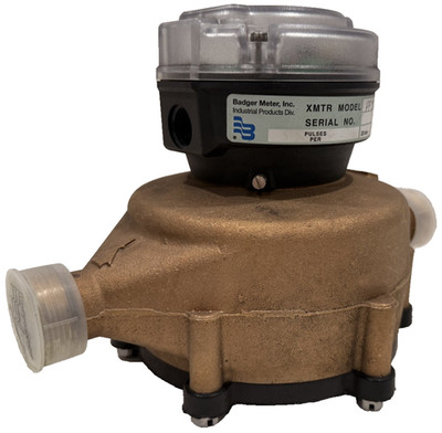 NEW BADGER PFT-1E FLOW METER RCDL 70 GALLONS 1'' 43294639 PFT1E