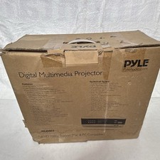 Pyle PRJD903 LCD Projector White/Silver - Good Condition