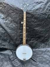 Vintage Sovereign Mother Of Pearl Tenor Banjo RARE