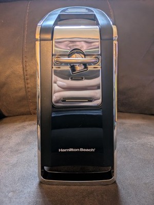 Hamilton Beach 76606Z Smooth Touch Electric Automatic Can Opener Tested, Works
