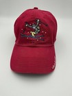 Life Is Good Ski Ball Cap Hat Red Adjustable Strap Back Skiing  — photo 1