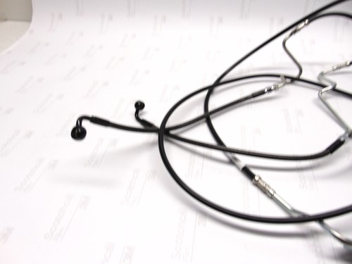 Genuine Harley-Davidson Touring 14-16 Front Brake line Lines 41800329A 41800324A - Picture 2 of 8