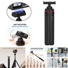 Magnetic Selfie Stick Tripod Stand Extension Rod For DJI Action 5/4/3/OSMO 360