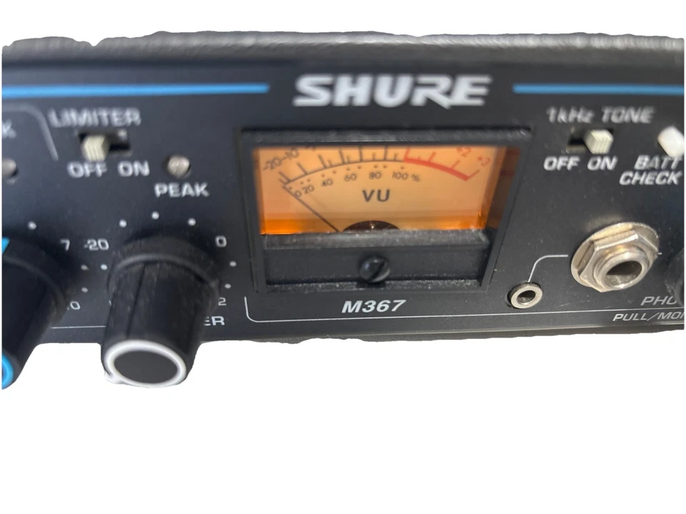 Shure M367 6-Channel Portable Microphone Mixer (Model M367) - Image 4 of 4