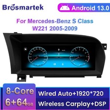 10,25" Android 14 Autoradio CarPlay 64GB Für Mercedes Benz S-Klasse W221 NTG3.0 10,25" Android 14 Autoradio CarPlay 64GB Für Mercedes Benz S-Klasse W221 NTG3.0