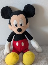 Vintage Walt Disney Classic Mickey Mouse Plush Soft Toy