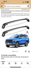 Aluminum Roof Rack Cross Bars For 2019-2025 Telluride Wraised Side Rails Aluminum Roof Rack Cross Bars For 2019-2025 Telluride Wraised Side Rails