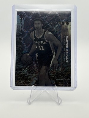 2025-26 Topps Chrome Cactus Jack Carter Bryant RC Aqua Shimmer /199 Spurs