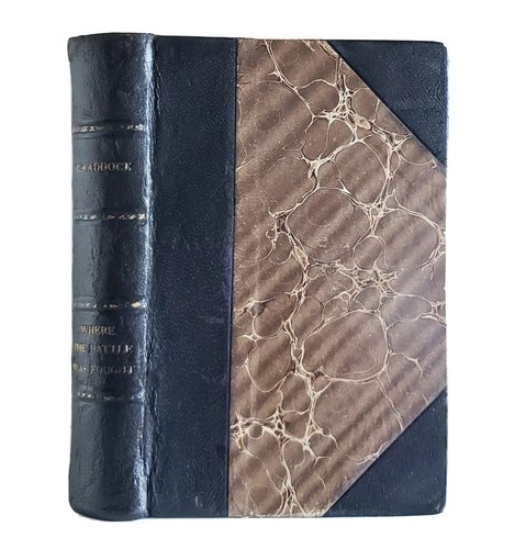 Where the Battle Was Fought Charles Craddock Antique 1891 Leather Mary N Murfree