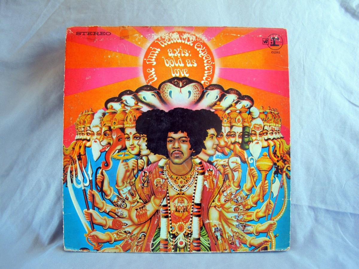 Jimi Hendrix Experience - Axis : Bold As Love 1967 Rock LP Vinyl