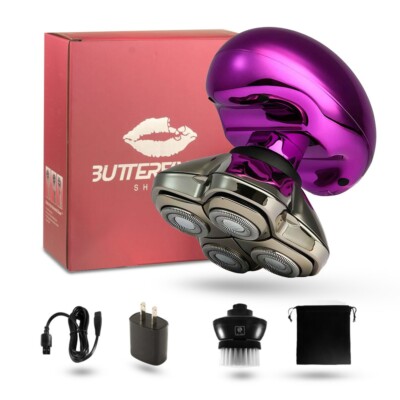 Skull Shaver Butterfly Kiss Pro: Electric Shaver for women, Bikini, Leg, Body