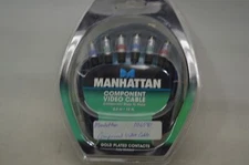 Manhattan Component Video Cable Component Male to Male 3,0 m / 10 ft. *New*