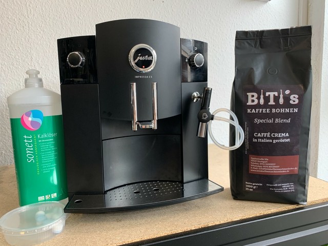 Jura Impressa C5 2-Tassen Kaffeevollautomat - Schwarz (13602) | Compra  online en eBay