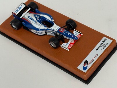 1/43 Arrows A18 from 1997 F1 Season of Damon Hill Leather base
