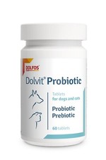 Dolvit Probiotic & Prebiotic Digestion aid for DOGS & CATS 60 tablets