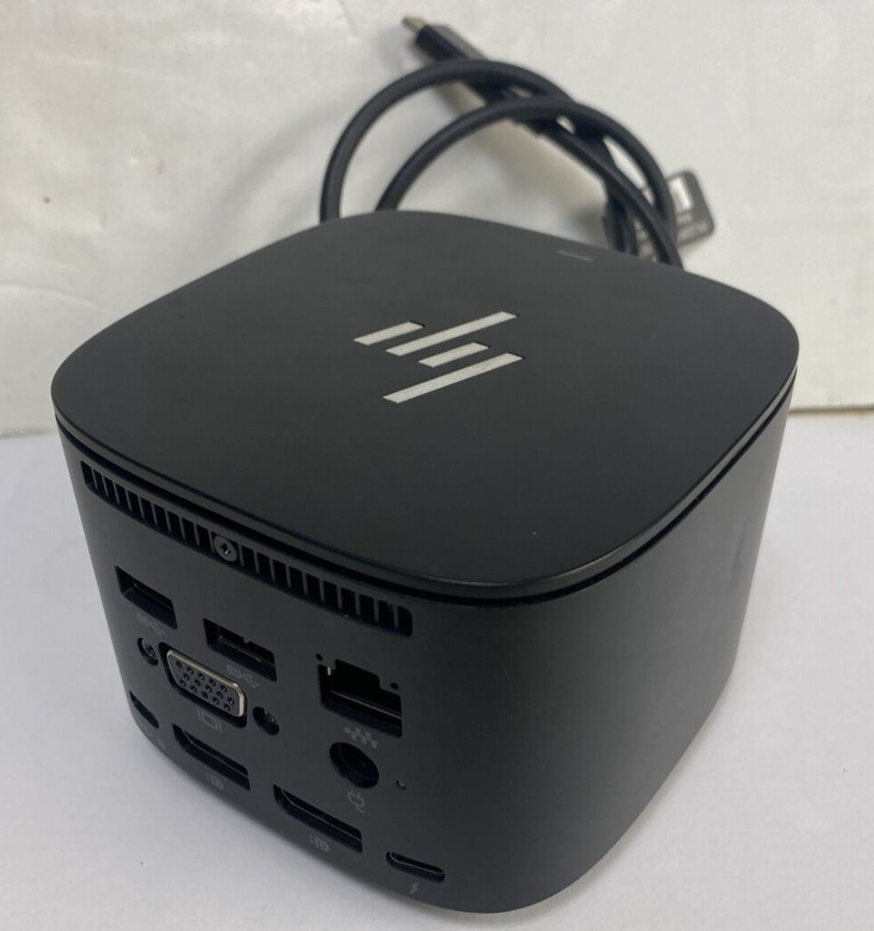 HP Thunderbolt Dock 120W G2 HSN-IX01 with 120W Power Adapter | eBay