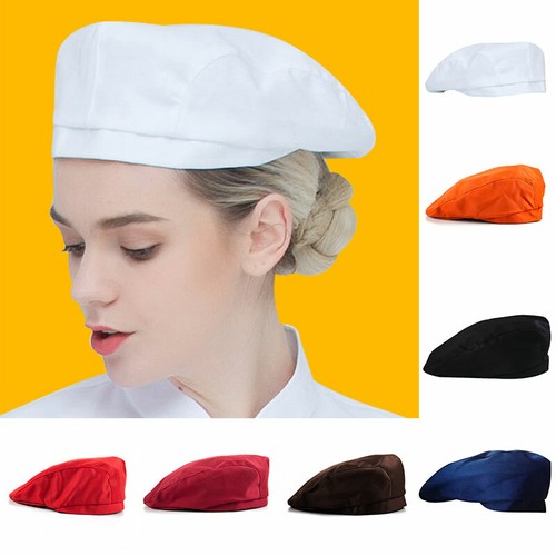Unisex Chef Hat Beret Cap Café Restaurant Waiter Work Hats Pirate Hat Peaked Z