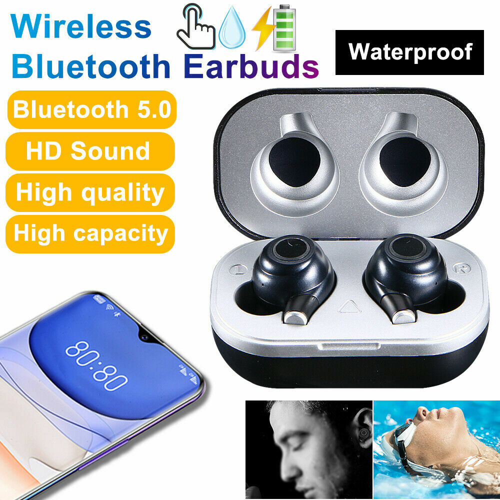 Wireless Earbuds Bluetooth 5.0 Headphones Waterproof Earphone Headset USB Cable-image