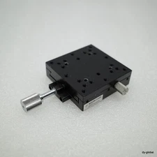 MISUMI Used XSC60 Lead 4.2mm adjustable bolt manual stage STA-I-527=o206