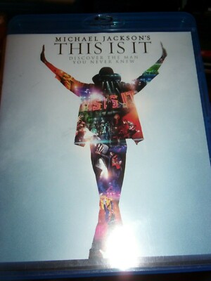 MICHAEL JACKSON'S THIS IS IT - BLU-RAY DISC - WATCHED ONCE!! | eBay