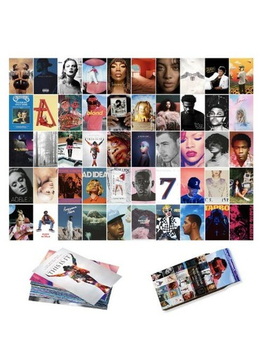 Album Cover Wand Collage Set Ästhetische Bilder Zimmer Deko Schlafzimmer 50 Teile NEU