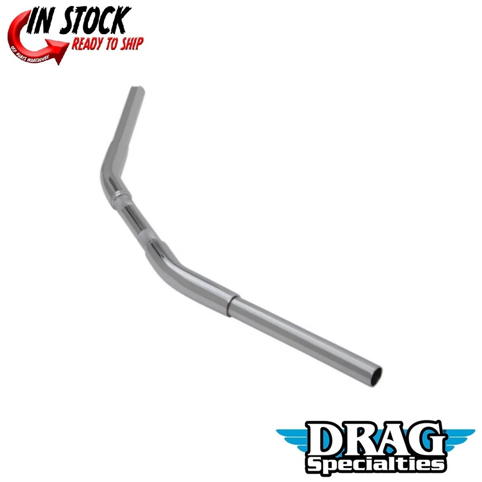 Manillar Drag Specialties cromado Buffalo Harley Sportster Dyna 1-1/4" 1,25" Foto 2 de 4