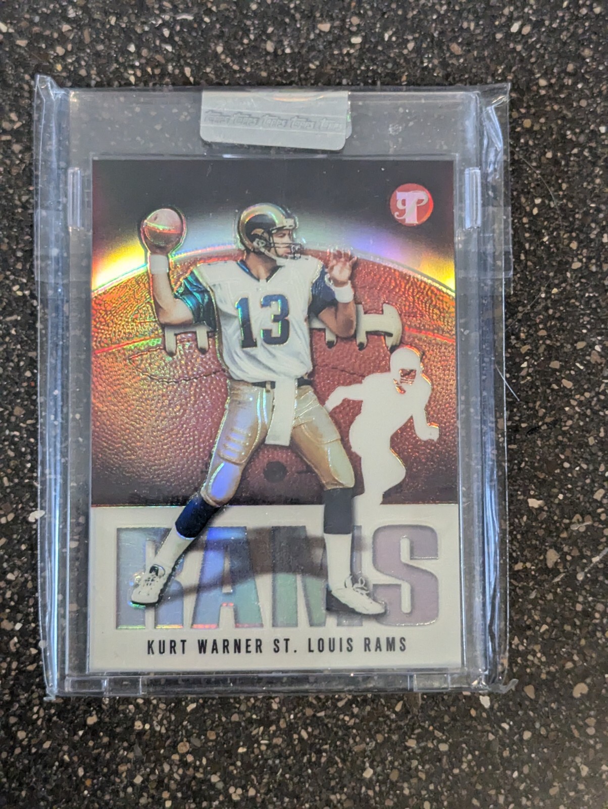 2003 Topps Pristine Refractor /99 Kurt Warner #37 HOF