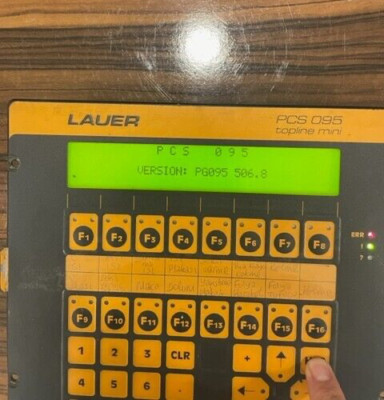 Lauer Operator Panel LAUER PCS095 , PCS 095 PCS095 , LAUER