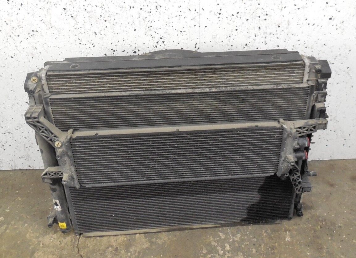 14 16 17 Maserati Quattroporte S 3.0L Radiator Cooling Fan Condenser OEM RWD