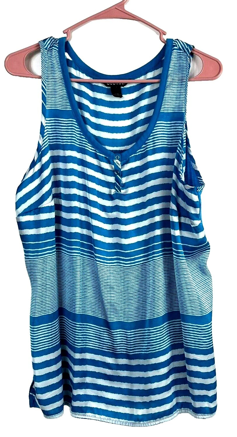 George Striped Tank Tops for Women