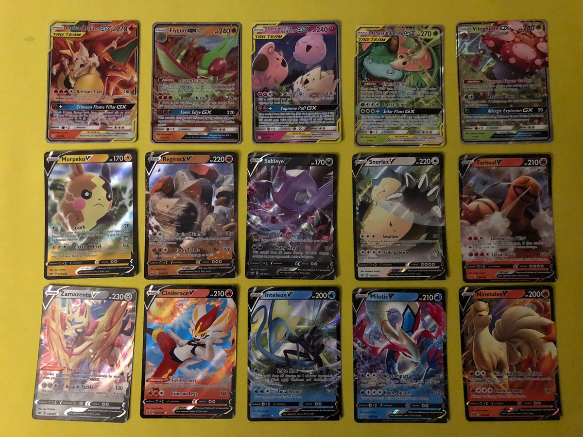 HOLO Ultra Beast GX LOT - 10 Cards - Custom Pokemon Card Lot - Random