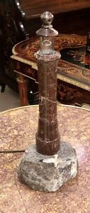 Cornish Marble Lighthouse Table Lamp, Lighthouse Table Lamp Large