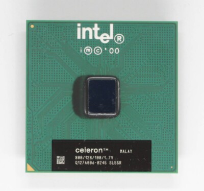 Socket 370 CPU - Intel Celeron 800 - SL55R - Coppermine - TESTED - NO TARIFF
