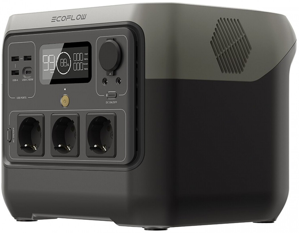 Thumbnail - Ecoflow River 2 Pro Solar Powerstation 768wh 800w Ac Usb-port