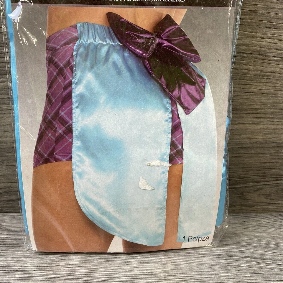 Libro de Cuentos Sombrerero Loco Niño Pantalones Cortos Disfraz Adulto Estándar 846473 Azul Púrpura Foto 3 de 4