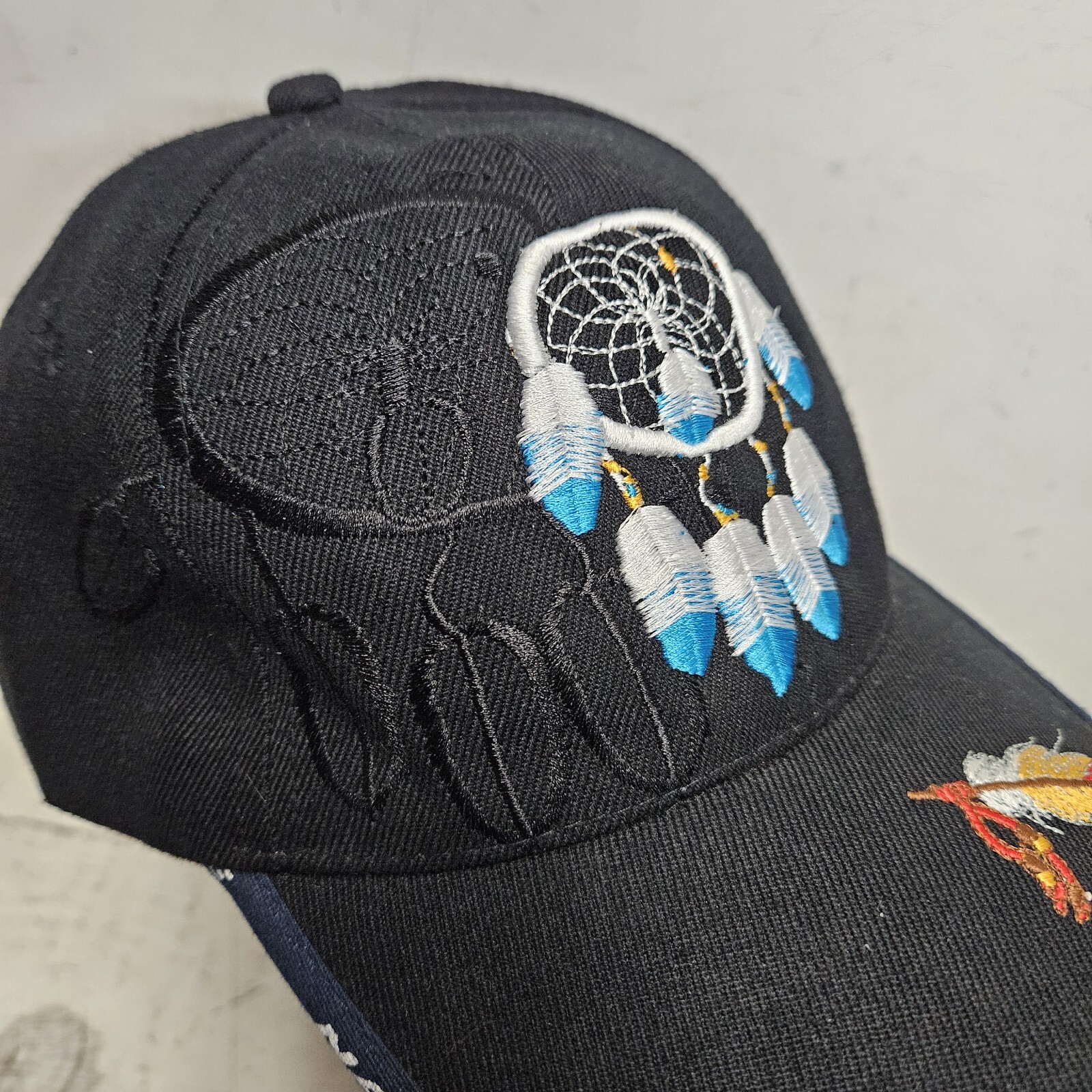 2 Native Pride Embroidered Strapback Hats Indigen… - image 4