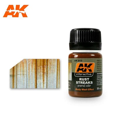 AK Interactive Rust Streaks - Scenery Diorama Wargaming Warhammer