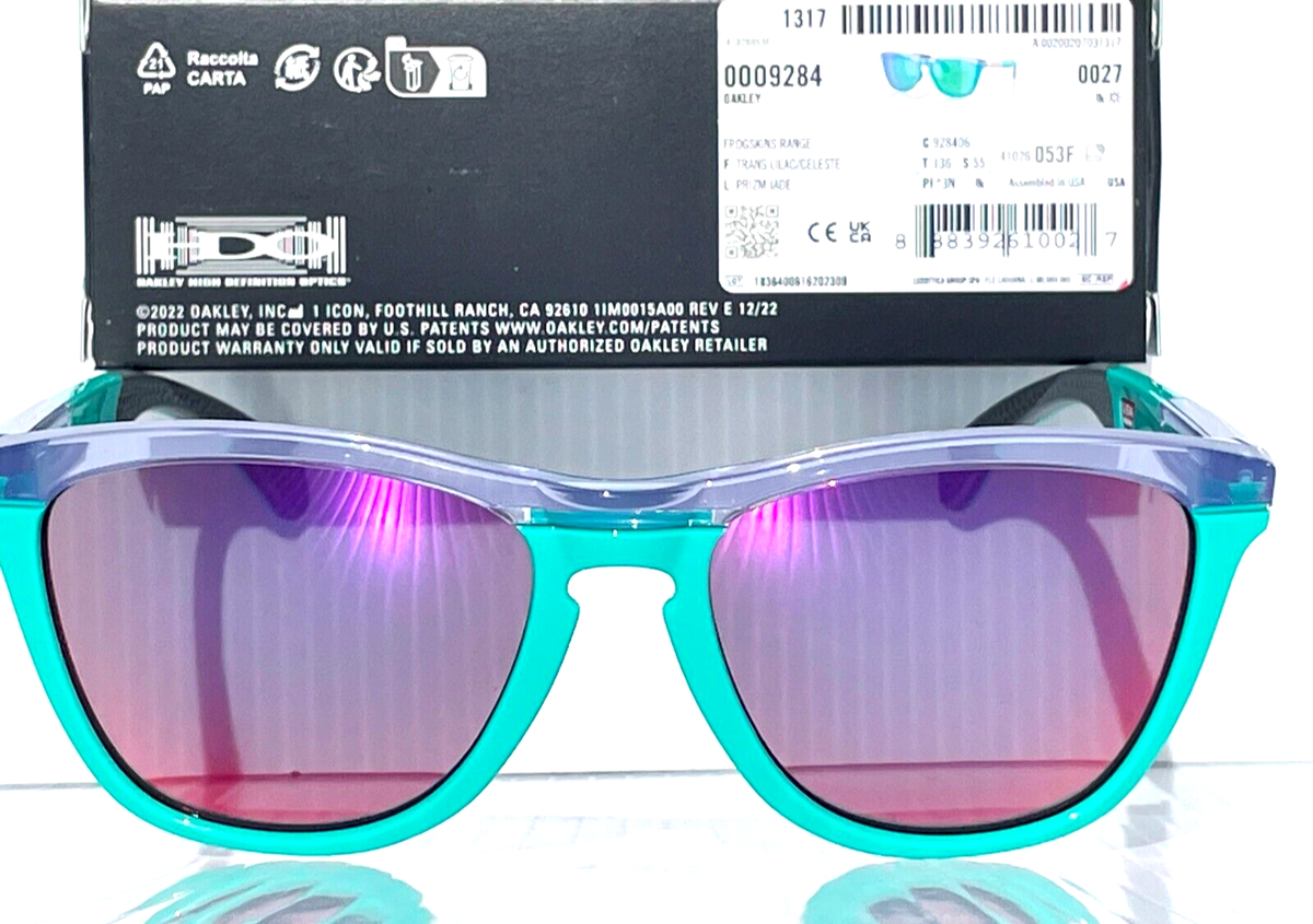 Oakley FROGSKINS RANGE Lilac & Celeste POLARIZED Galaxy Violet
