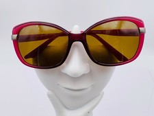 Vintage Brendel Eschenbach Purple Oval Cat Eye Sunglasses Germany FRAMES ONLY