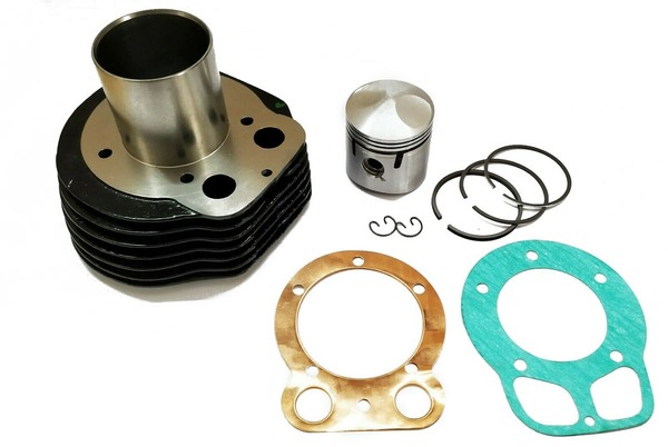 FüR Royal Enfield 350Cc Hoch Kompression Zylinder Kolben Set Dichtung ECS-image