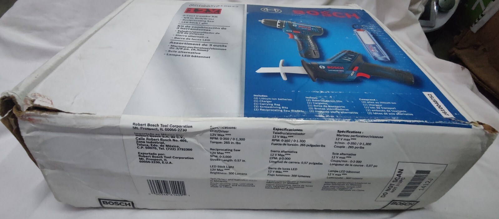 Bosch GXL12V310B22 12 V Multi Tool Set for sale online eBay