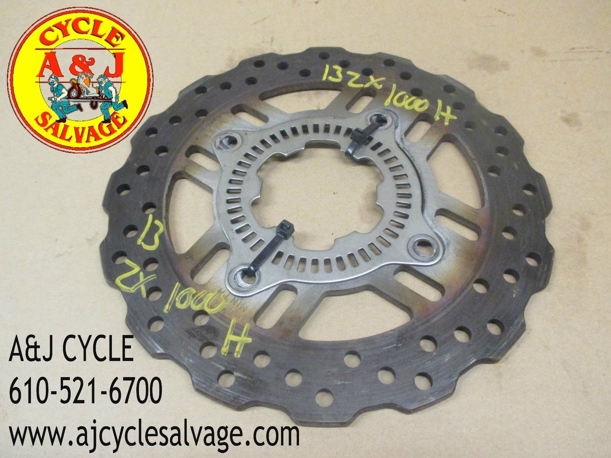 2012-2013 Kawasaki ZX-1000H, Rear brake rotor, Nice straight