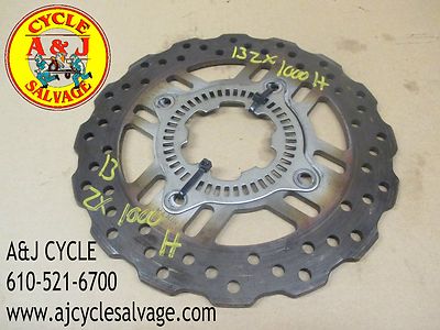 URO 様 2012-2013 Kawasaki ZX-1000H, Rear brake rotor, Nice straight | eBay